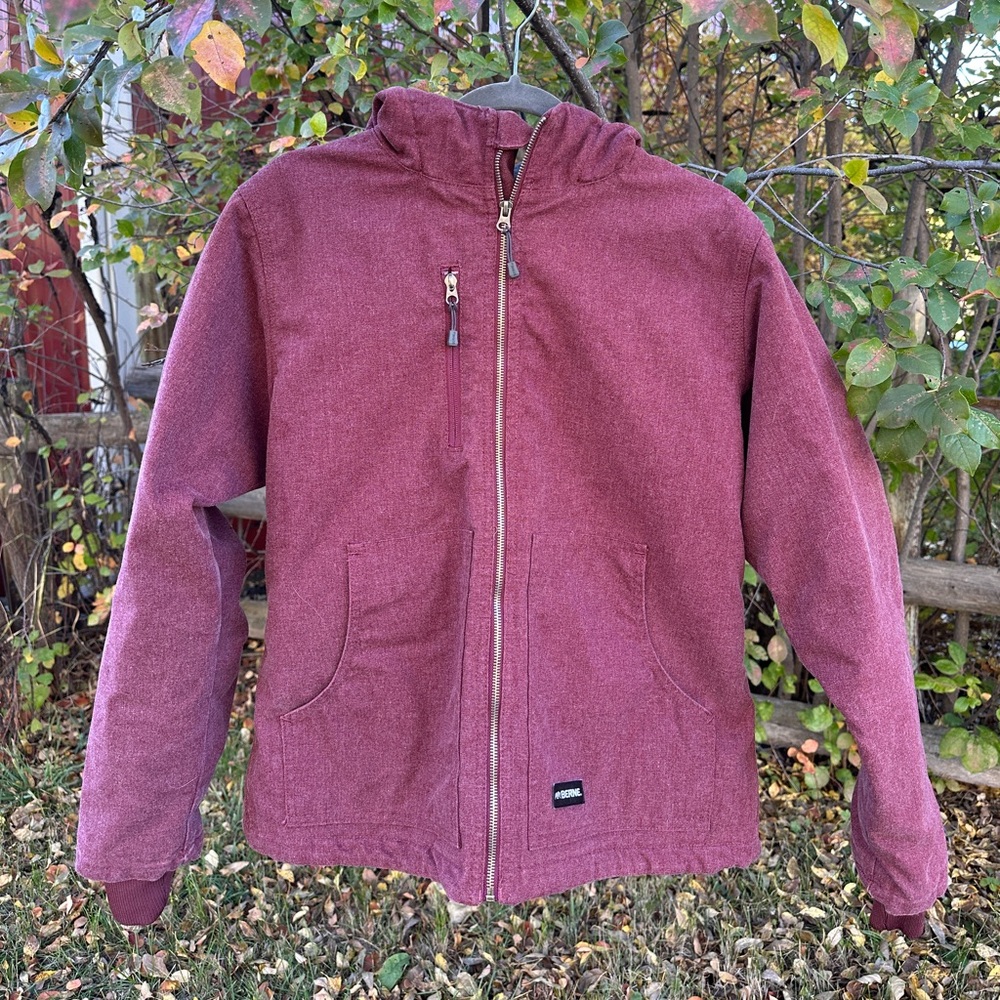 Berne Barn Coat - Size Large Rose/Pink Chore Jacket